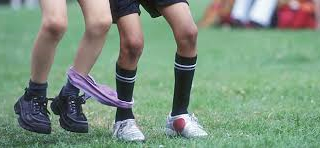 Three legged race