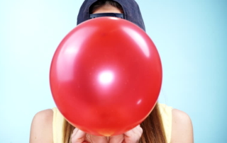 Whizzing balloons