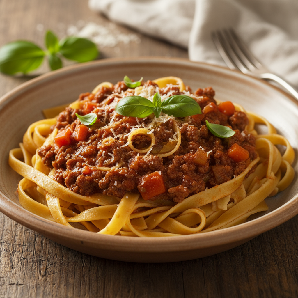 Tagliatelle bolognaise