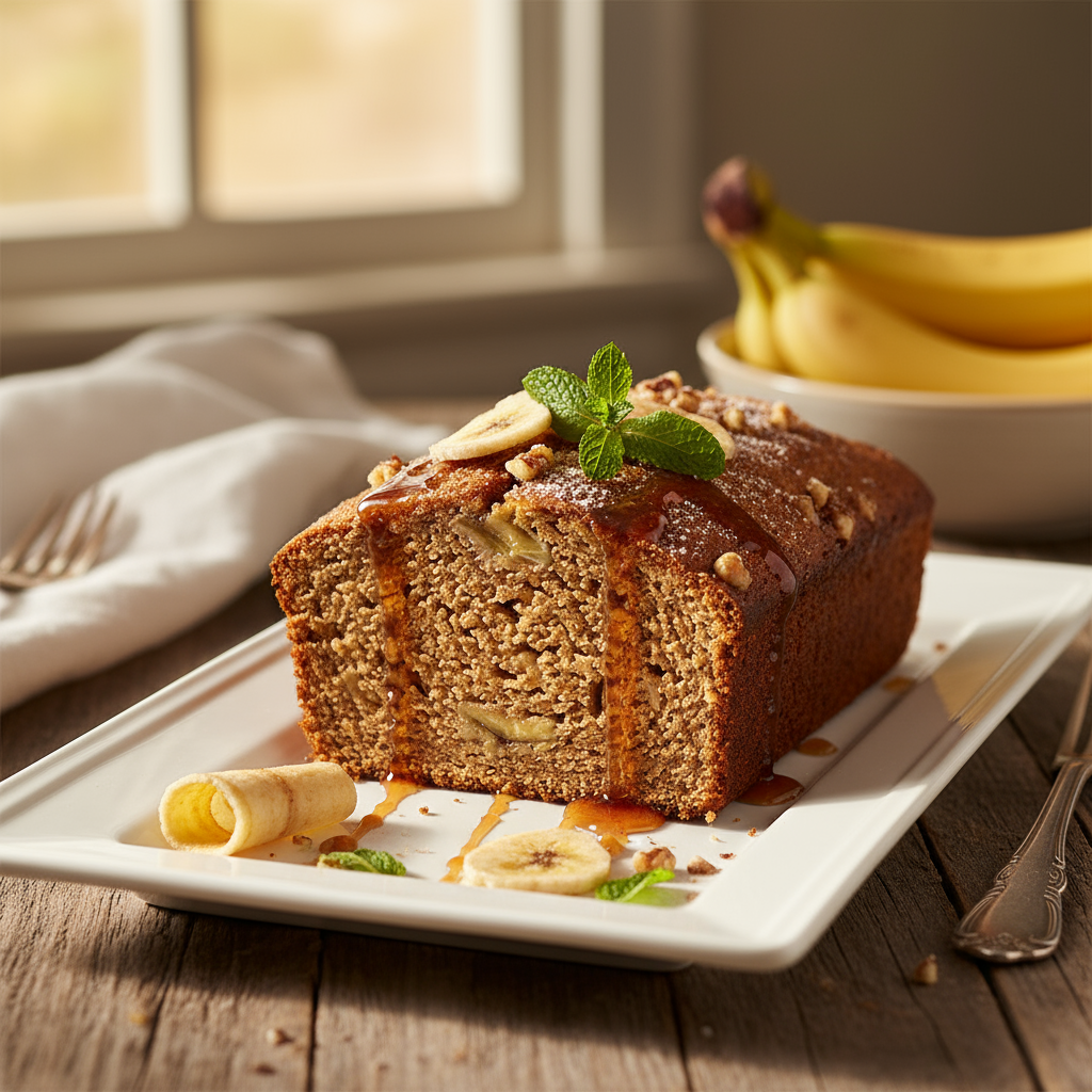 Wholemeal banana bread