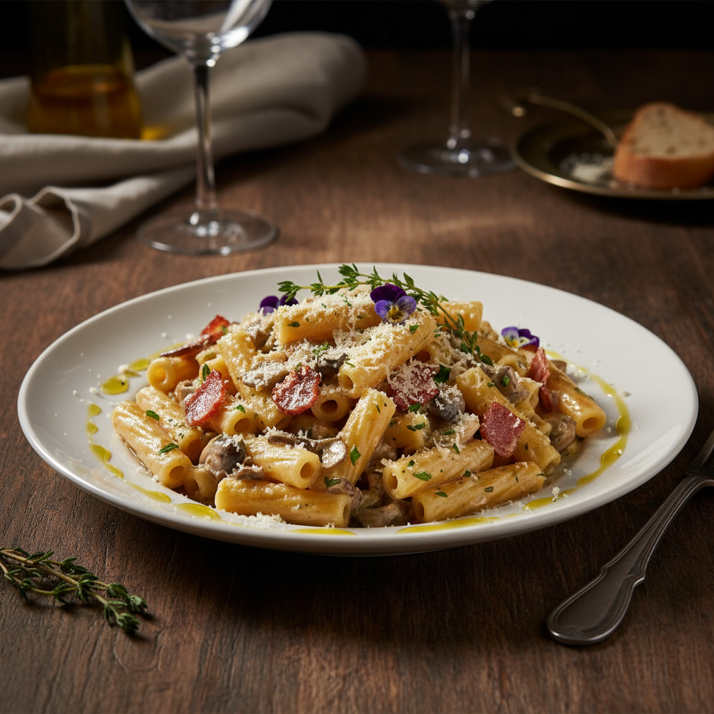 Speedy pasta bascaiola