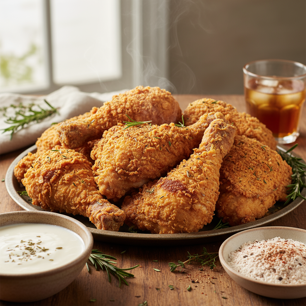 Southern fried chicken