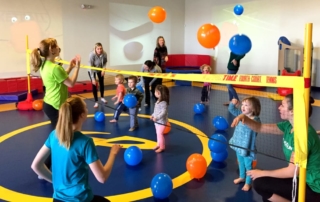 Balloon volleyball