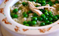 Homemade chicken soup