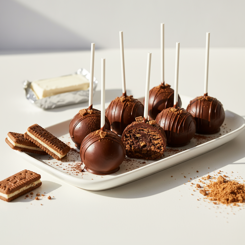 Tim Tam cake pops