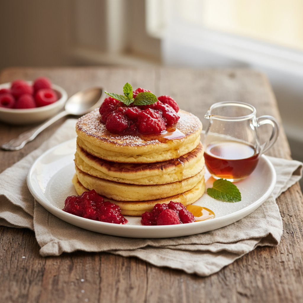 Ricotta hotcakes
