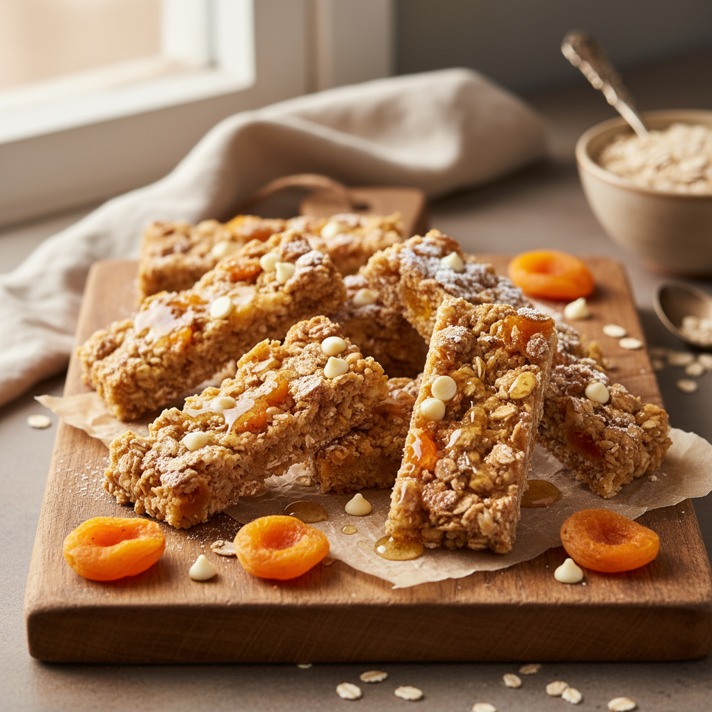 Apricot muesli bars