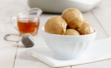 Honey and tea ice cream