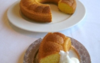 Orange and polenta cake