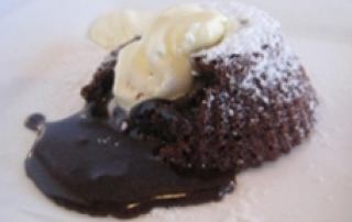 Chocolate lava cake