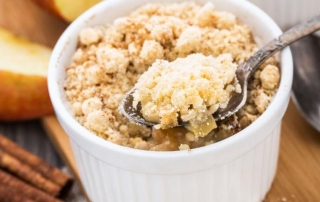 Apple crumble