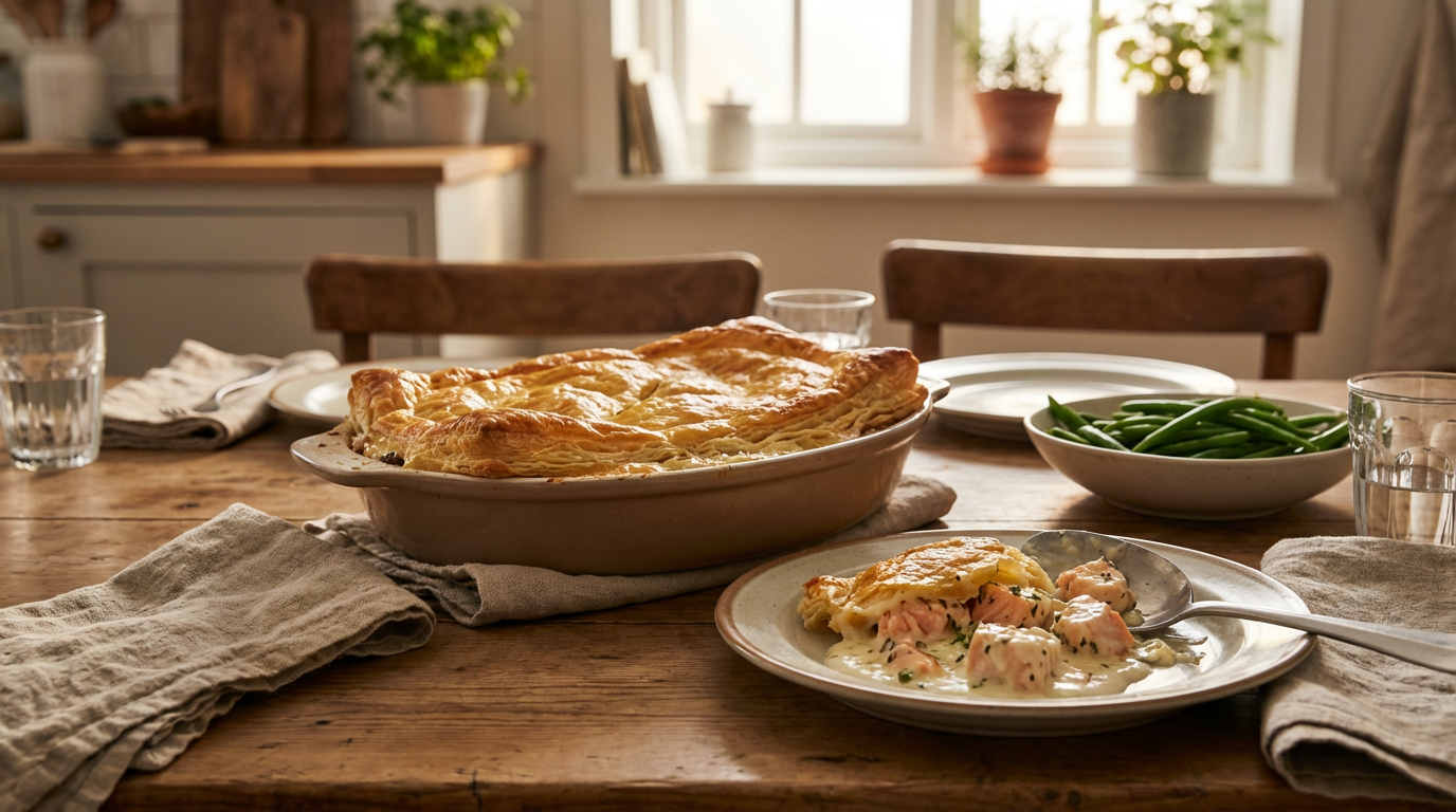 Easy fish pie