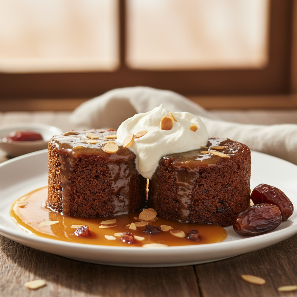 Sticky date pudding