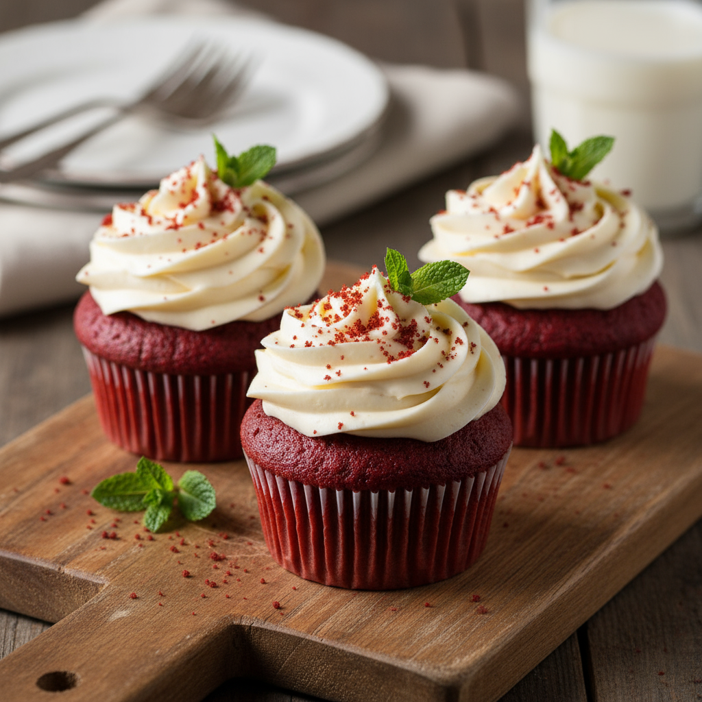 Red velvet cupcakes