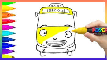 Transportation colouring pages
