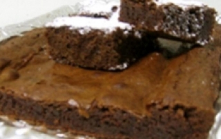 Easy chocolate brownies