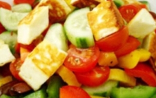 Traffic light salad