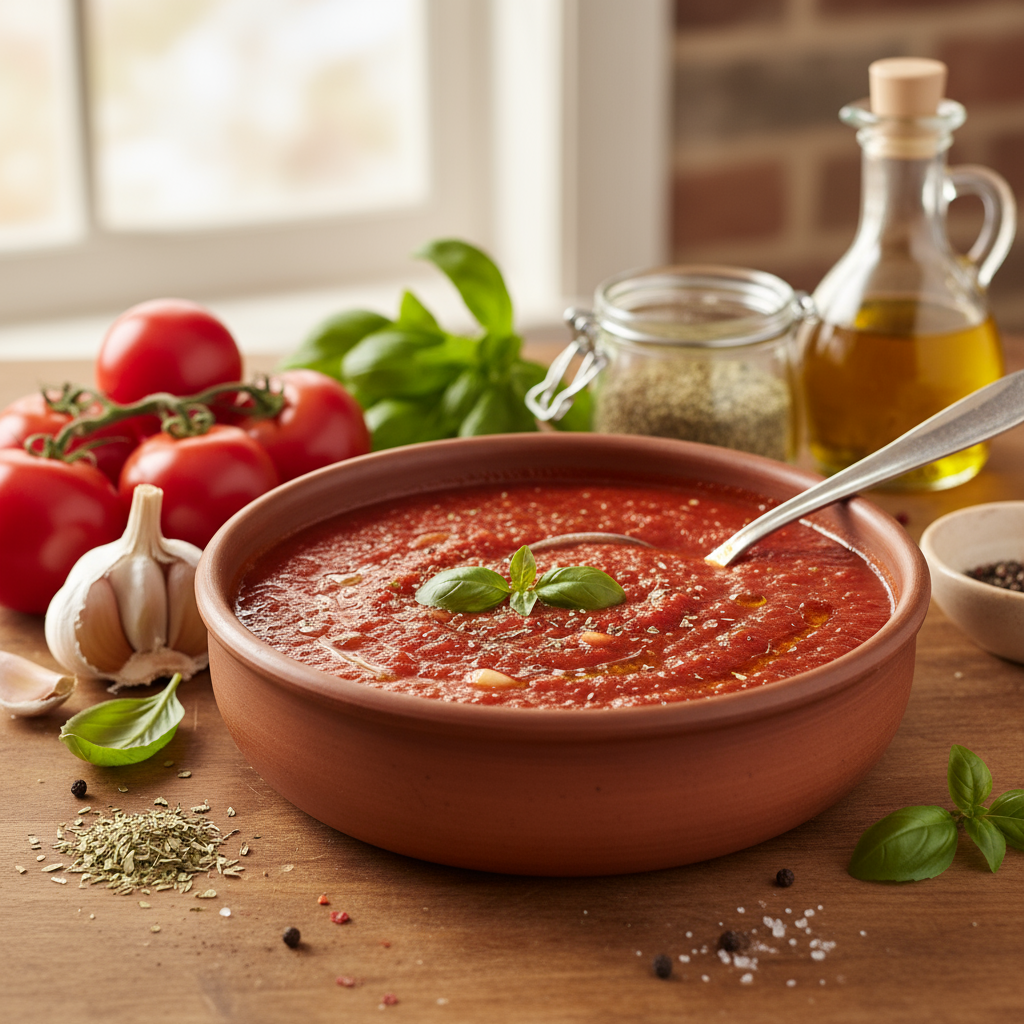 Quick pizza sauce