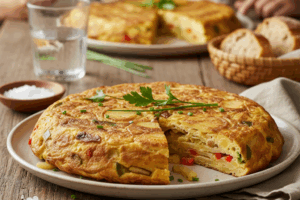 Simple spanish omelette