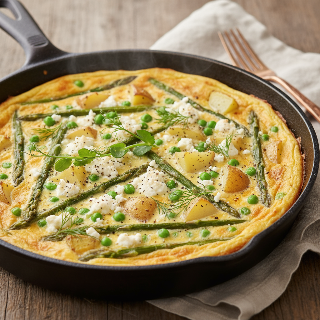 Spring frittata