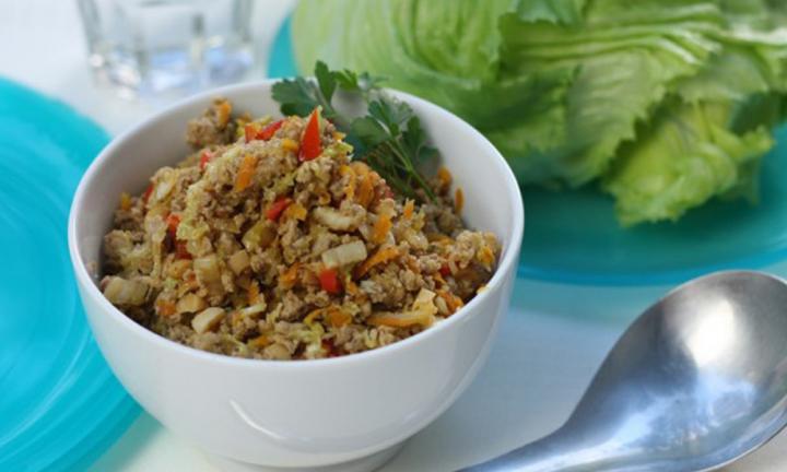Kid friendly san choy bow