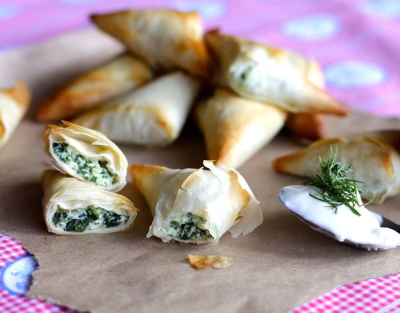 Herby filo triangles