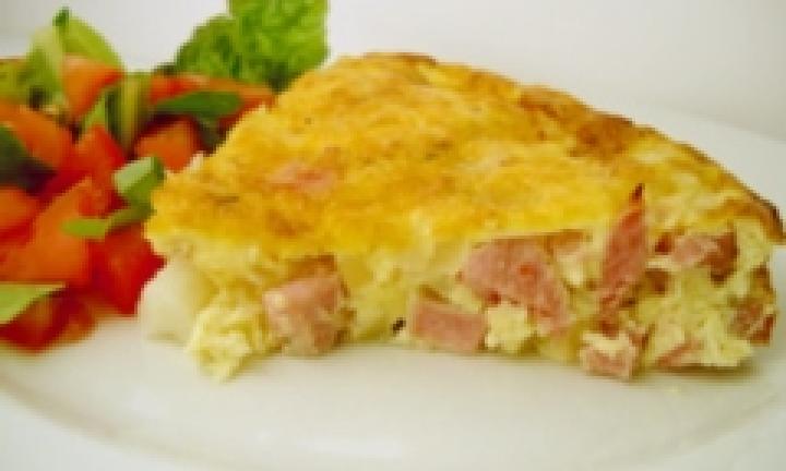 Ham frittata