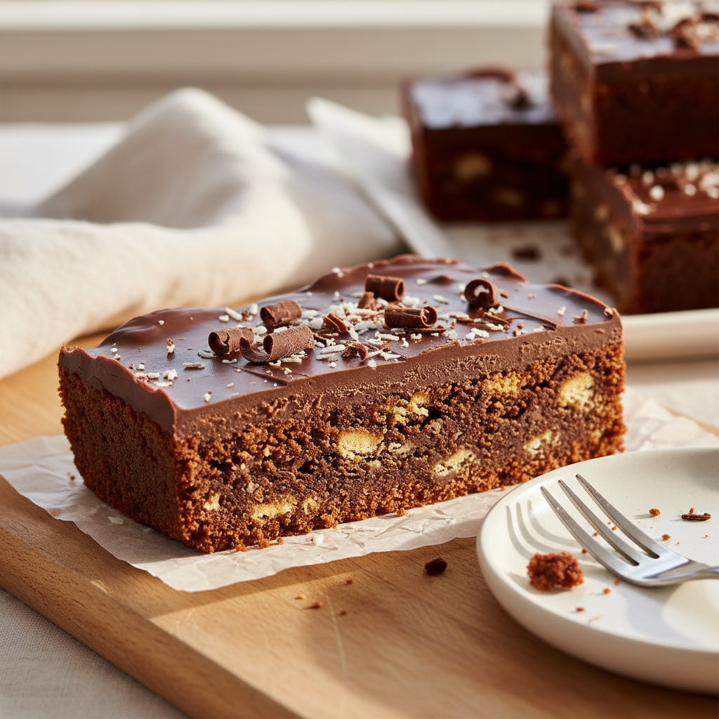 Chocolate slice