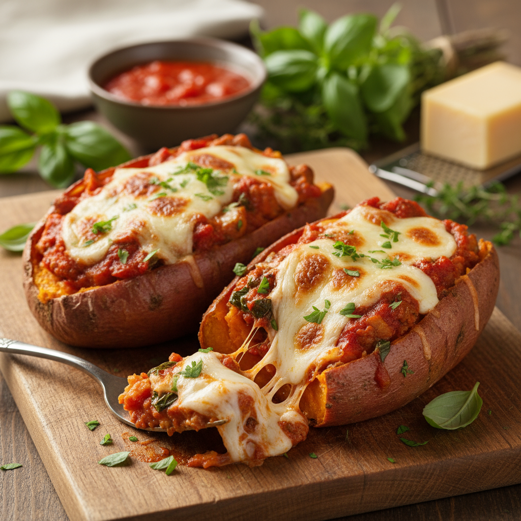 Stuffed Sweet Potatoes (Kumara)