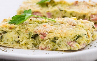 Easy zucchini slice