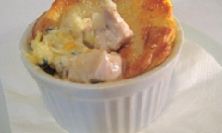 Chicken and corn pie