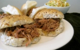 Pulled pork buns