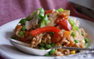 One pot chicken and tomato rice