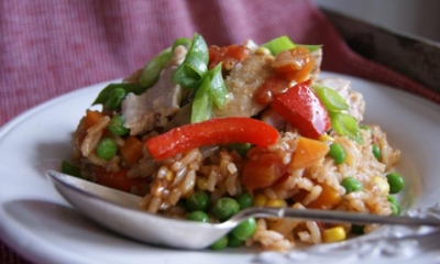 One pot chicken and tomato rice