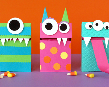 Paper bag monsters