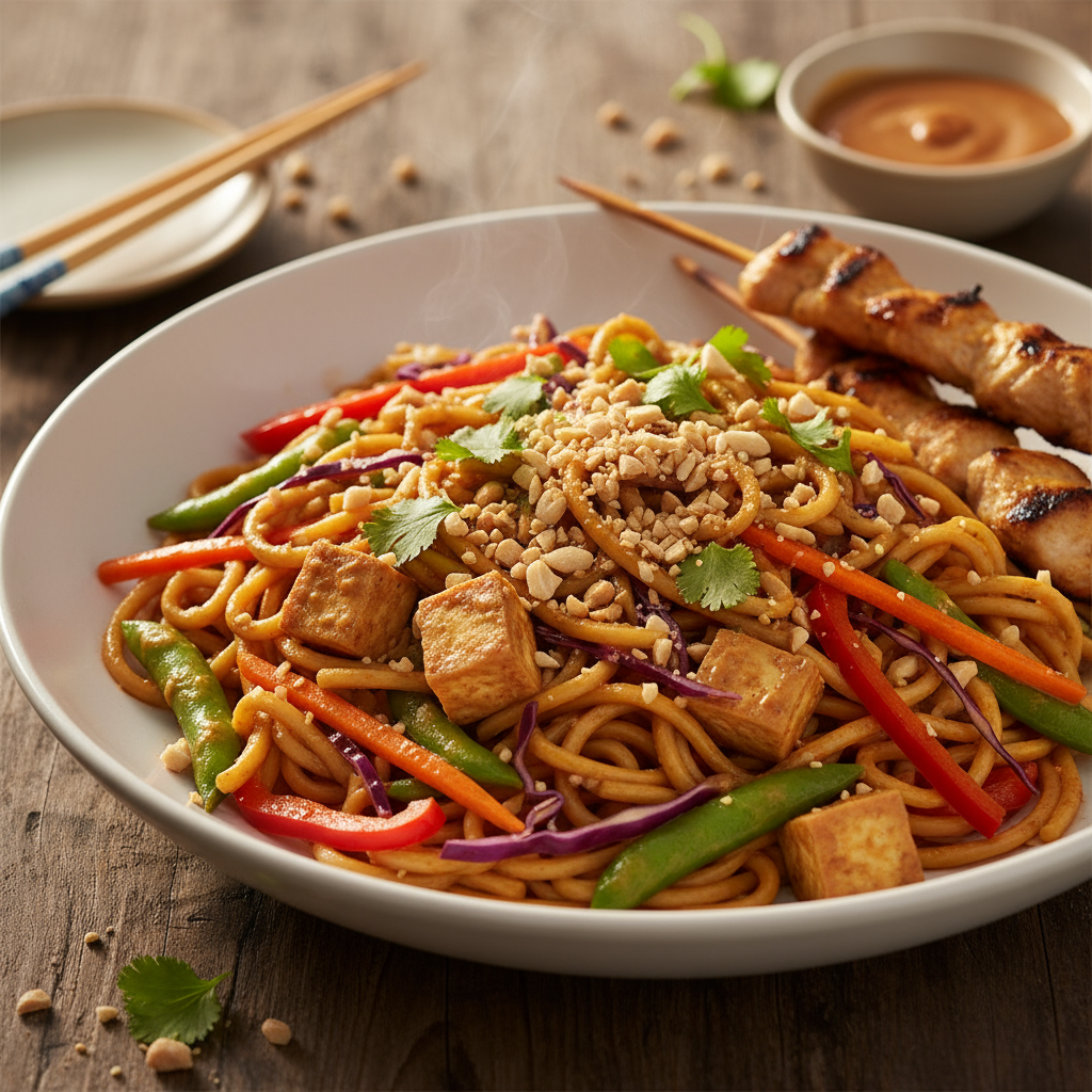 Satay noodles
