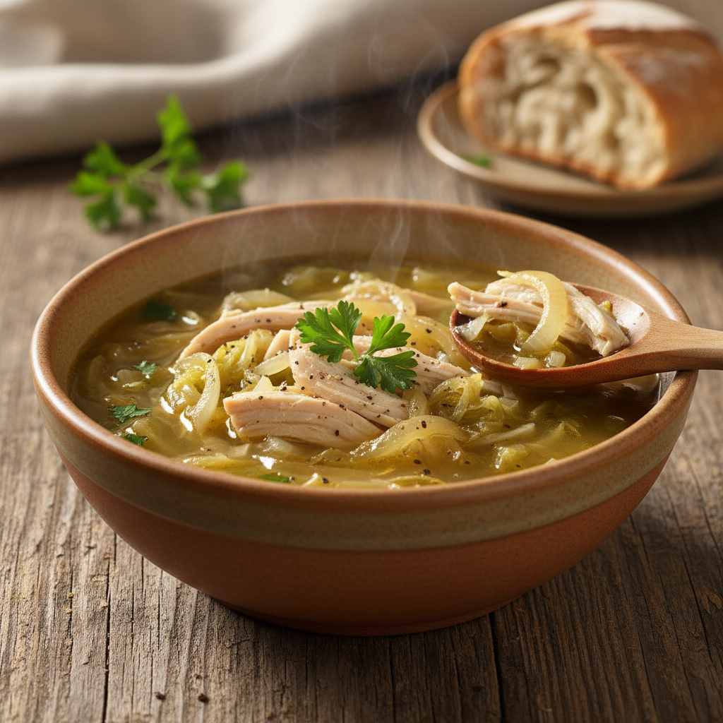 Simple chicken soup
