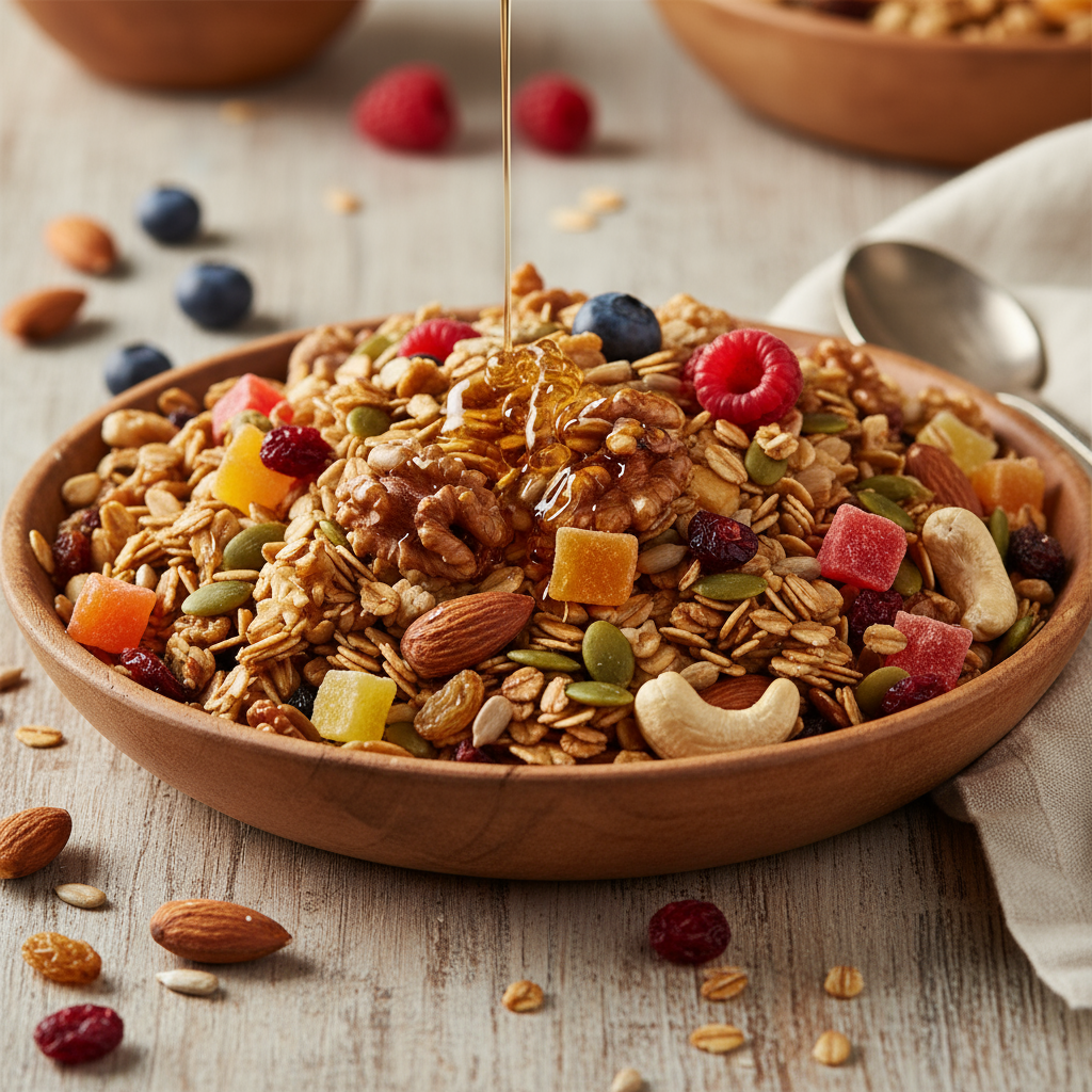 Tutti fruity muesli