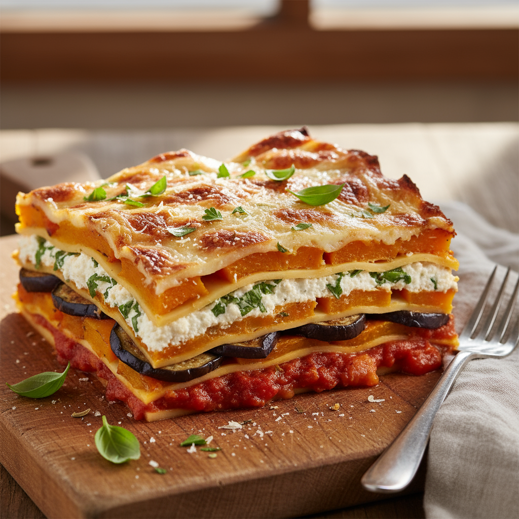 Vegetarian lasagne