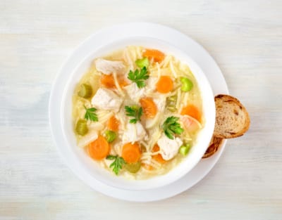 Simple chicken soup