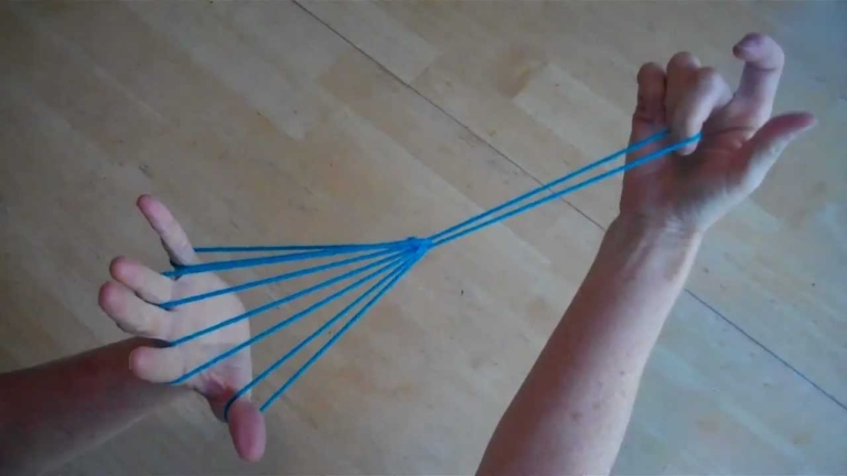 Witch's Broom String Game | String Figures | String Tricks | String
