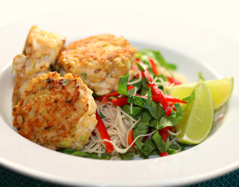 Healthy Thai fishcakes