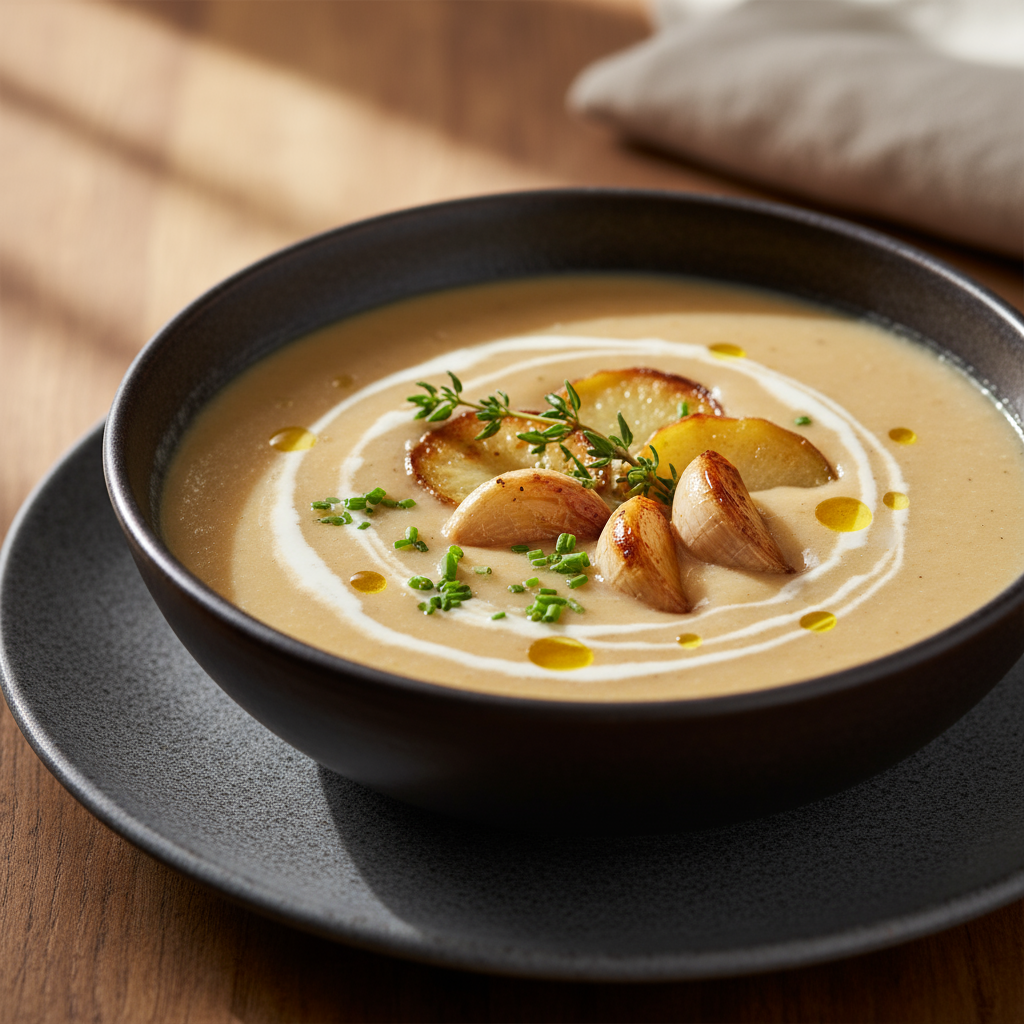 Garlic soup