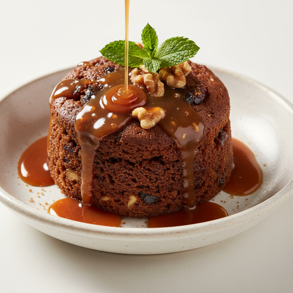 Sticky toffee pudding
