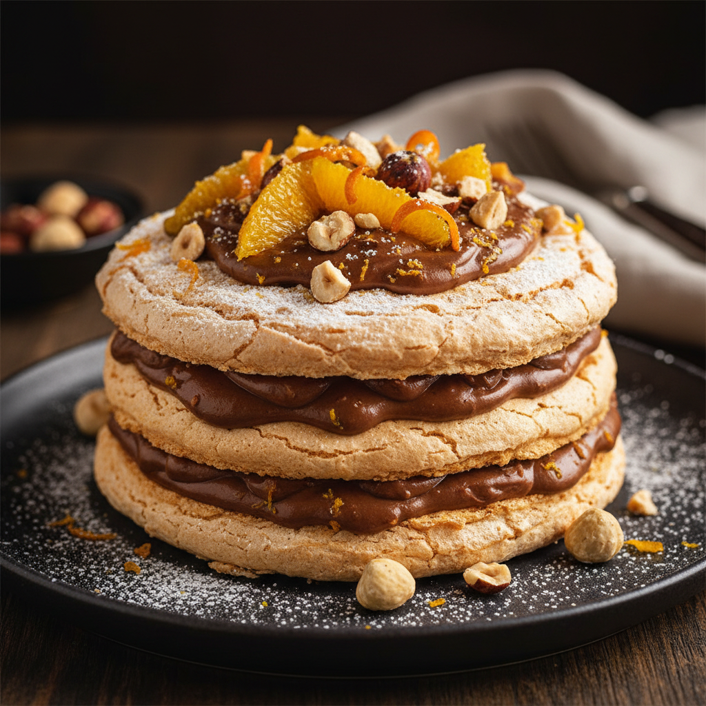 Orange meringue