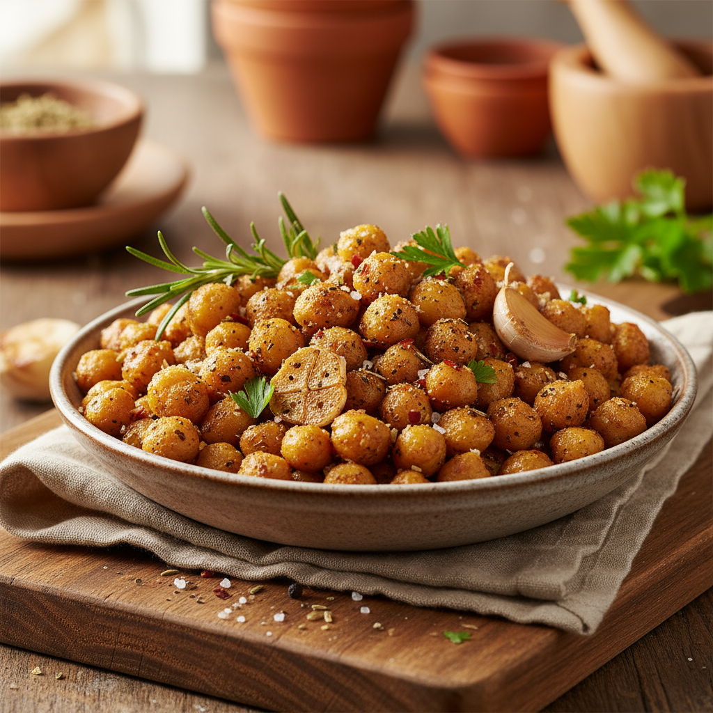 Roasted chickpeas