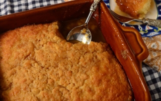 Butterscotch self-saucing pudding