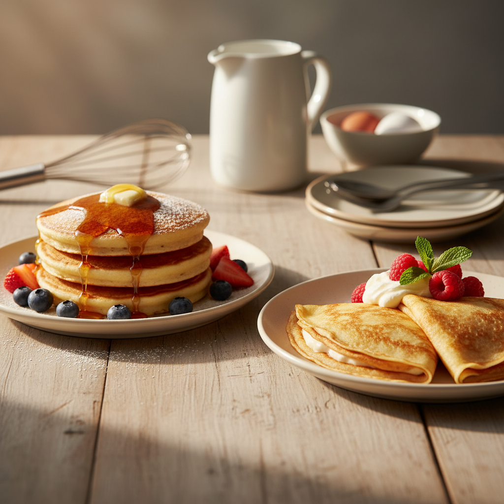 Pancakes and Crepes