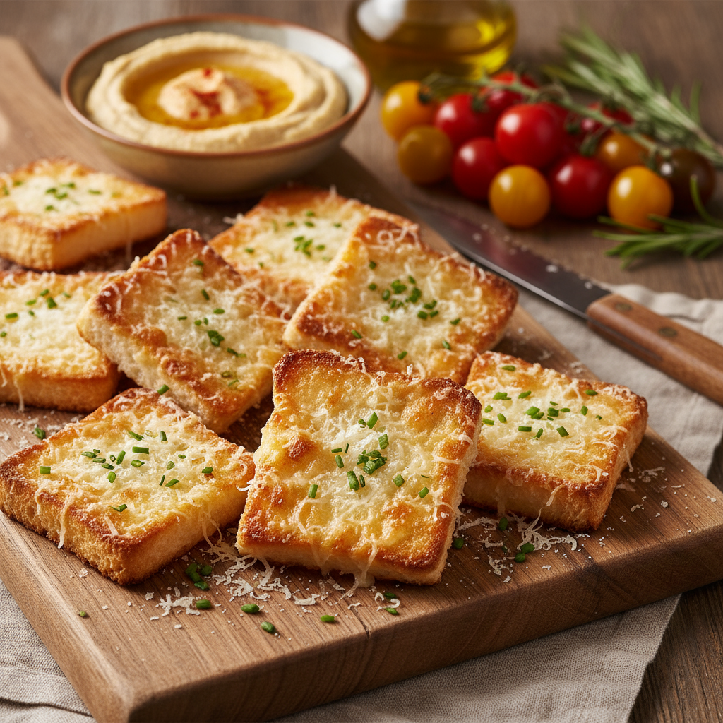 Parmesan toasts