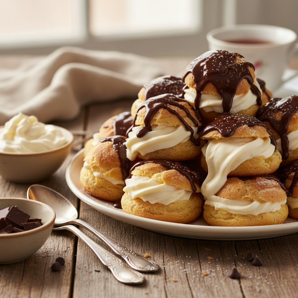 Profiteroles recipe